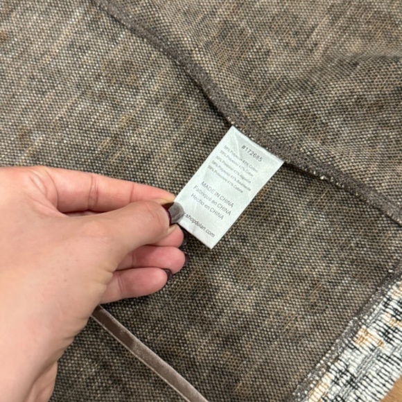 EUC Anthropologie DOLAN Zip-Up Tweed Cardigan‎ - Ladies Size L - Picture 5 of 7